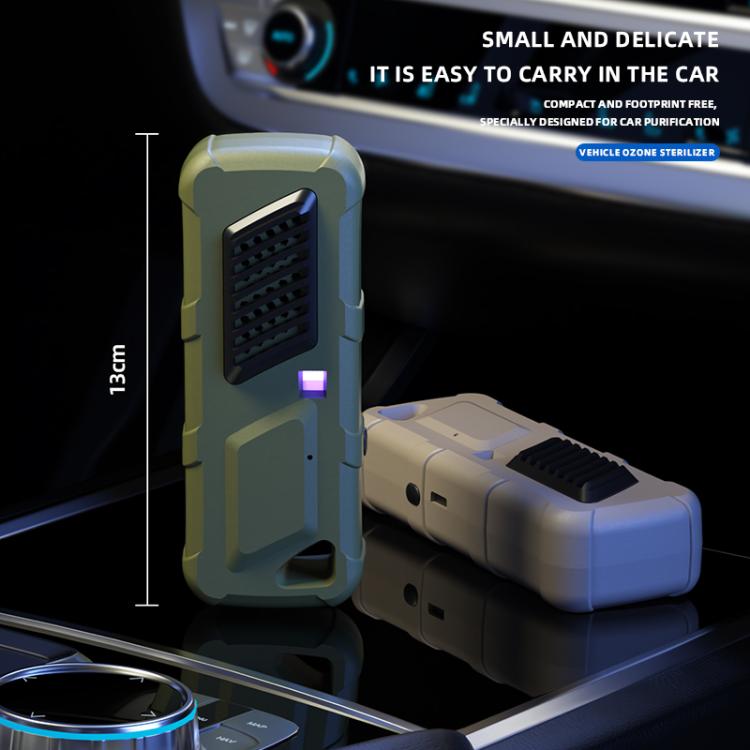 Car Air UVC Deodorizer USB Charging Ozone Purifier