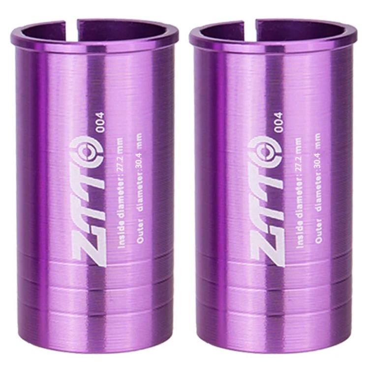 2pcs ZTTO Bicycle Seat Post Conversion Sleeve Reducer Cover, 25.4-27.2mm 001, 27.2-28.6mm 003, 27.2-30.4mm 004, 27.2-30.8mm 005, 27.2-31.6mm 006, 27.2-33.9mm 007, 31.8-34.9mm 008, 30.9-31.6mm 009, 25.4-30.9mm 010, 25.4-31.6mm 011, 27.2-30mm 012        ...