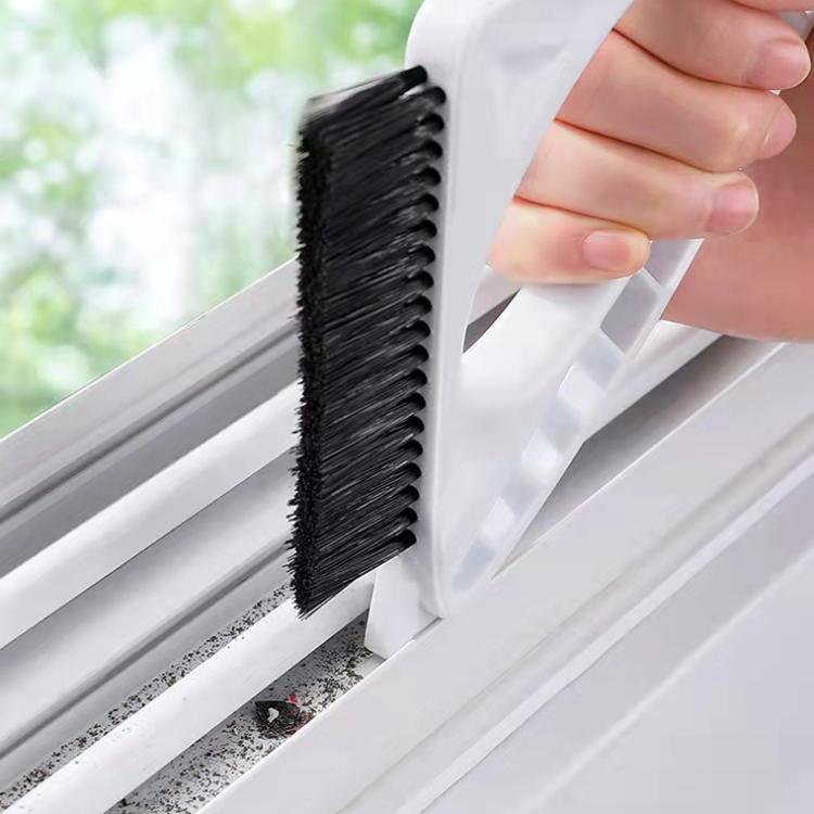 3-in-1 Window Cleaning Tool Multifunctional Gap Brush Household Glass Wiper