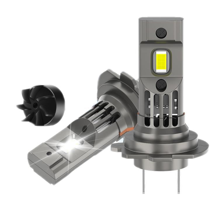 2pcs Integrated Direct-Plug Mini LED Headlight For Cars