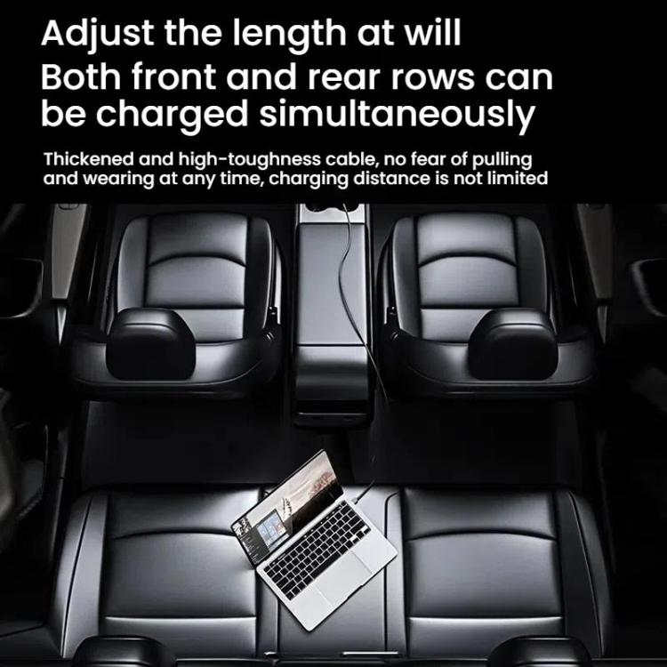 Multifunctional PD Bluetooth-Compatible USB Cigarette Lighter Car Fast Charging