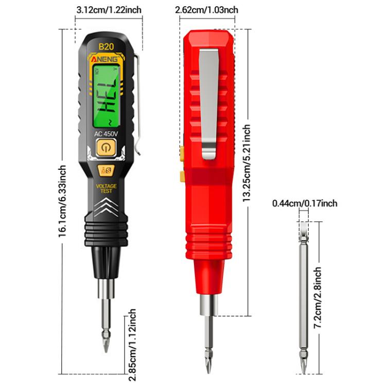 ANENG Multifunctional High-Precision Breakpoint Digital Display Test Pen