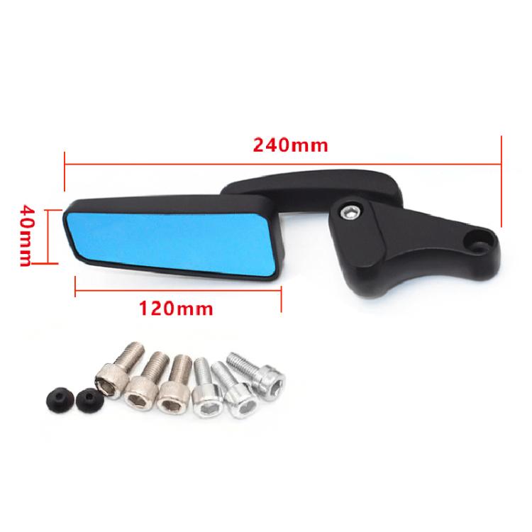 Universal Motorcycle Reverse Assist Reflective Rearview Mirror