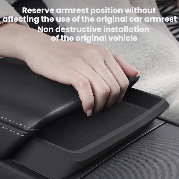 For Tesla 2024+ Model 3 Highland Center Console Armrest Storage Box