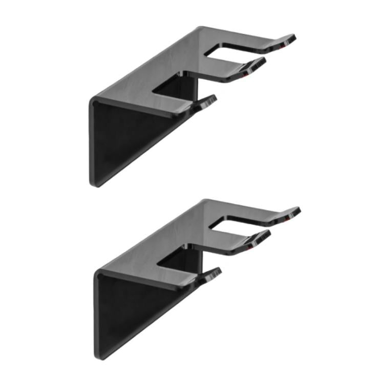 Self-Adhesive Acrylic Bathroom Wall Razor Storage Stand, 1pc, 2pcs