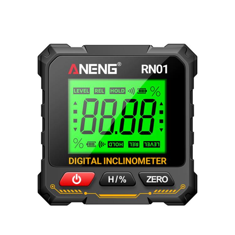 ANENG RN01 Digital Inclinometer Precision Angle Finder With 4-Sided Magnet & Auto-Rotate Screen, RN01
