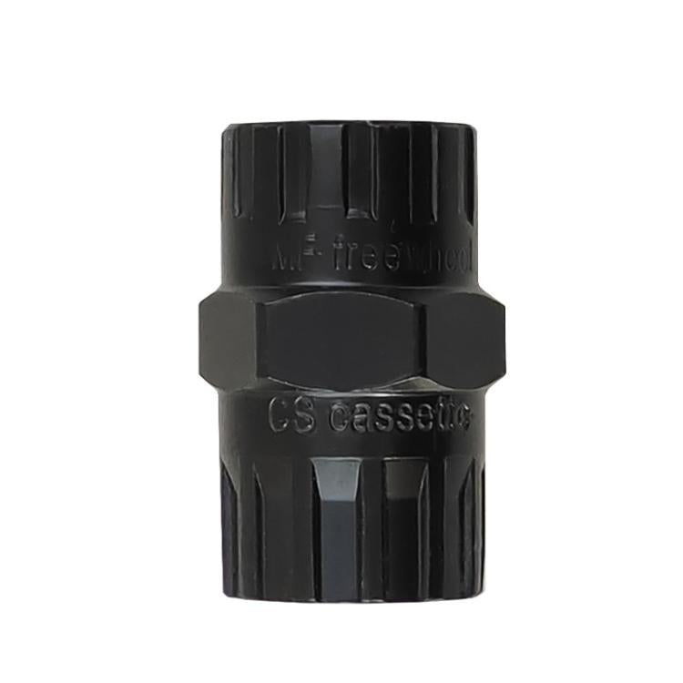 BIKERSAY 2-in-1 Bicycle Freewheel Removal Socket Tool Compatible with Cassette and Threaded Freewheels, BT013X