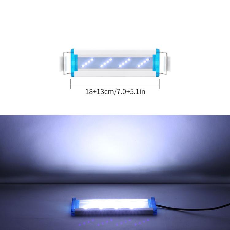 Ultra-Thin Aquarium LED Light With 4 Rows Of 5730 LEDs, 18cm Blue+White Light, 28cm Blue+White Light, 38cm Blue+White Light, 48cm Blue+White Light, 58cm Blue+White Light, 18cm White Light, 28cm White Light, 38cm White Light, 48cm White Light           ...