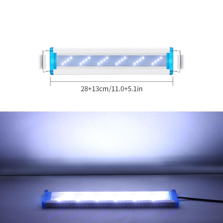 Ultra-Thin Aquarium LED Light With 4 Rows Of 5730 LEDs, 18cm Blue+White Light, 28cm Blue+White Light, 38cm Blue+White Light, 48cm Blue+White Light, 58cm Blue+White Light, 18cm White Light, 28cm White Light, 38cm White Light, 48cm White Light           ...