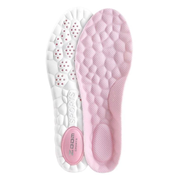 ZOOM Sports Air Cushion Shock Absorption Breathable Odor-Resistant Arch Support Insoles, 35-36, 37-38, 39-40, 41-42, 43-44, 45-46