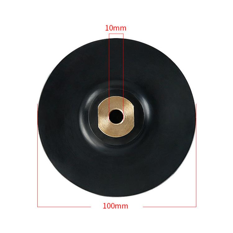 Flexible Bendable Rubber Grinding Head Soft-Joint Angle Grinder Adhesive Disc, 3 inch 8cm M10, 3 inch 8cm M14, 3 inch 8cm M16, 4 inch 10cm M10, 4 inch 10cm M14, 4 inch 10cm M16