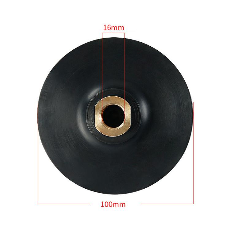 Flexible Bendable Rubber Grinding Head Soft-Joint Angle Grinder Adhesive Disc, 3 inch 8cm M10, 3 inch 8cm M14, 3 inch 8cm M16, 4 inch 10cm M10, 4 inch 10cm M14, 4 inch 10cm M16