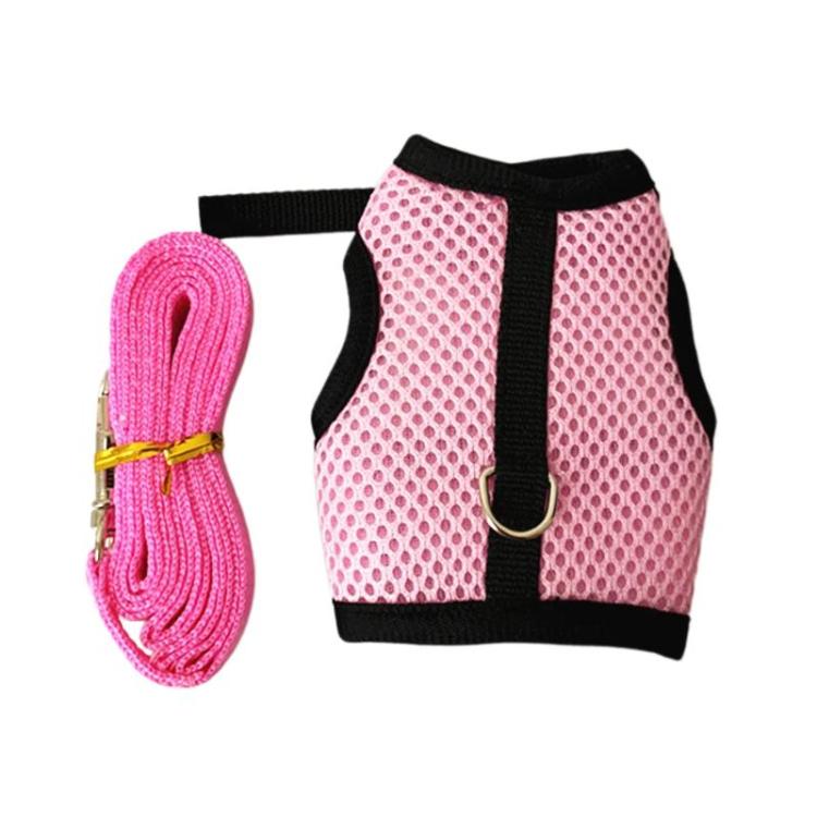 Rabbit Ferret Harness & Leash Small Pet Vest-Style Harness Leash, S, M, L