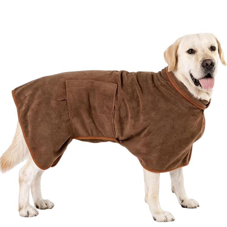 Full Coverage Absorbent Pet Bath Robe, Quick-Dry Breathable Four-Season Bath Robe For Cats & Dogs, XS, S, M, L, XL
