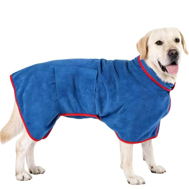 Full Coverage Absorbent Pet Bath Robe, Quick-Dry Breathable Four-Season Bath Robe For Cats & Dogs, XS, S, M, L, XL