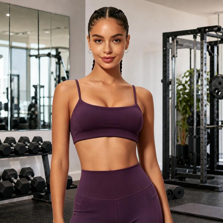 Quick-Dry Strap Yoga Top Women Backless Sports Bra & Fitness Top, S, M, L, XL