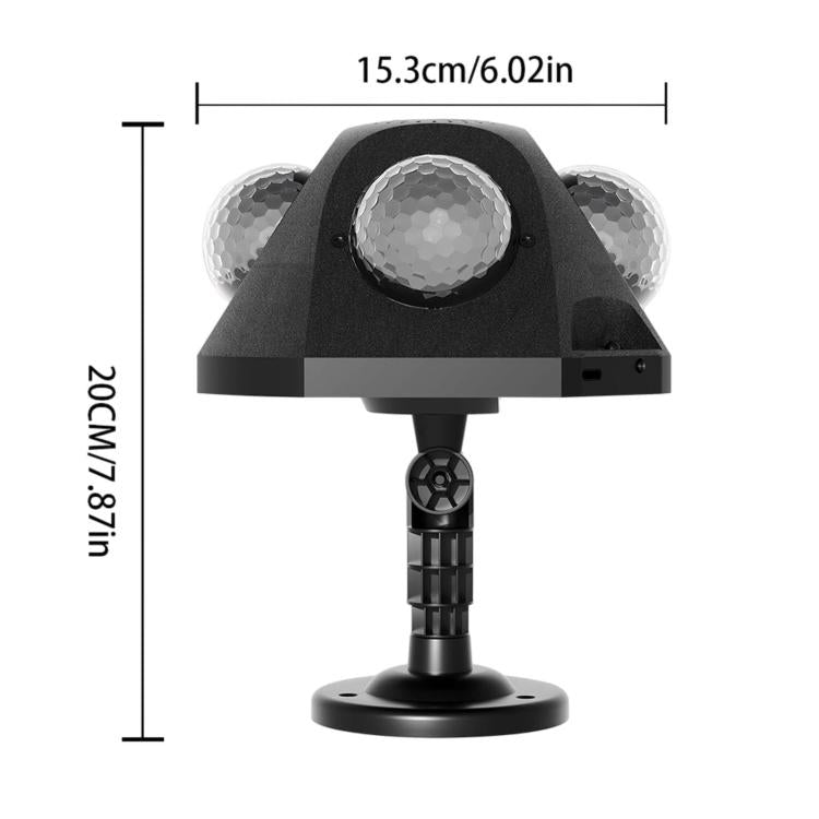 EMS-54 LED Laser Party Atmosphere Light, Stage Strobe Light For Festival & Entertainment, US Plug, EU Plug, UK Plug, AU Plug