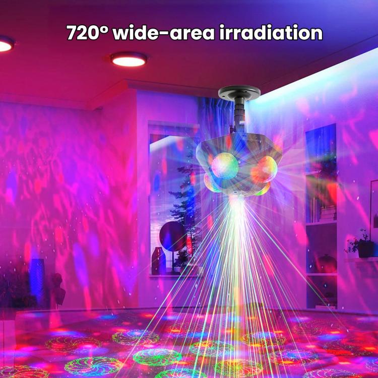 EMS-54 LED Laser Party Atmosphere Light, Stage Strobe Light For Festival & Entertainment, US Plug, EU Plug, UK Plug, AU Plug