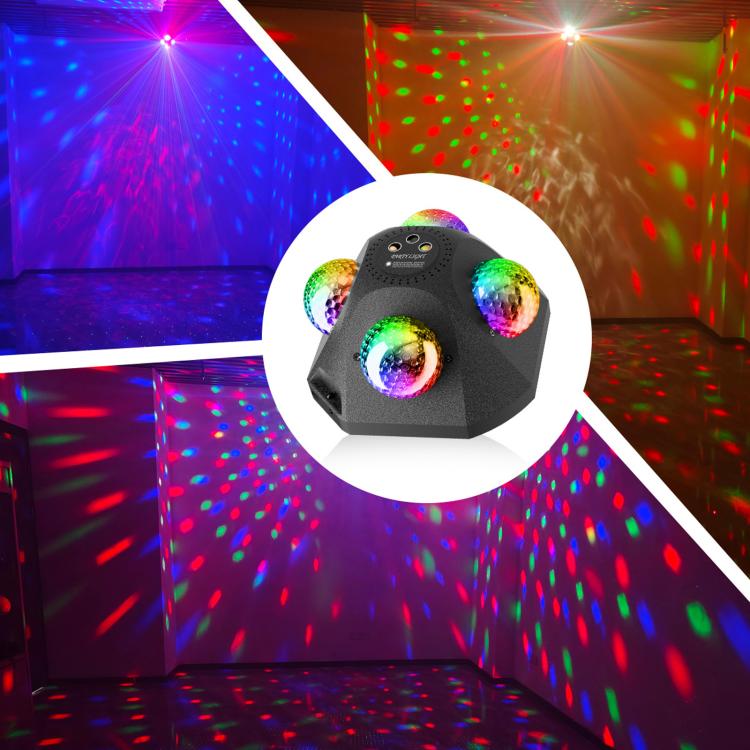 EMS-54 LED Laser Party Atmosphere Light, Stage Strobe Light For Festival & Entertainment, US Plug, EU Plug, UK Plug, AU Plug