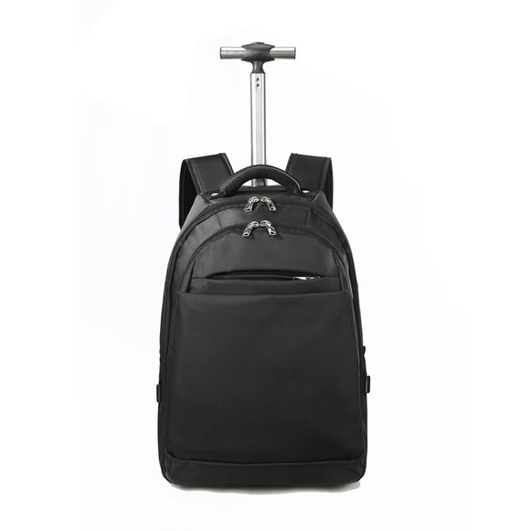 20 Inch Rolling Backpack for Travel Wheeled Laptop Backpack with Hidden Straps Carry On Trolley Bag for Business School