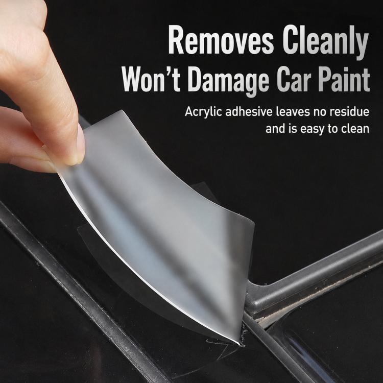 Car Sunroof Sealing Strip Waterproof Tape Roof Leak-Proof Glass Rubber Seal, 3m, 6m