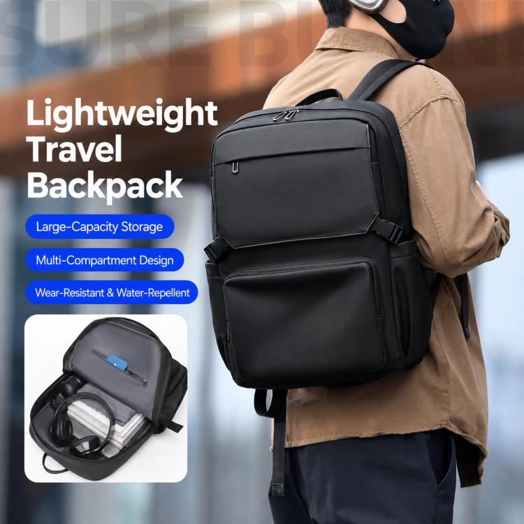 REMOID B8350 Men Laptop Backpack Water Resistant Business Travel Commute Daypack