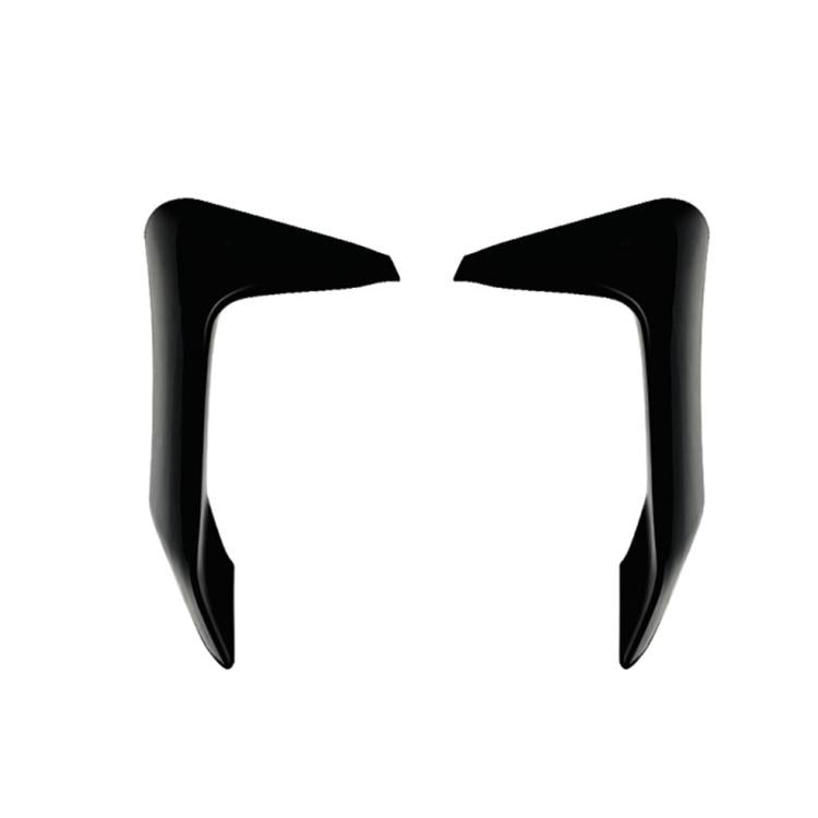 For BMW M3 F80 / F81 M4 F82 / F83 2015-2020 Car Accessories Stickers, Front Air Blade Black, Front Air Blade Carbon Fiber, Front Bumper Trim Black, Front Bumper Trim Carbon Fiber, Front Lip Black, Lip Carbon Fiber
