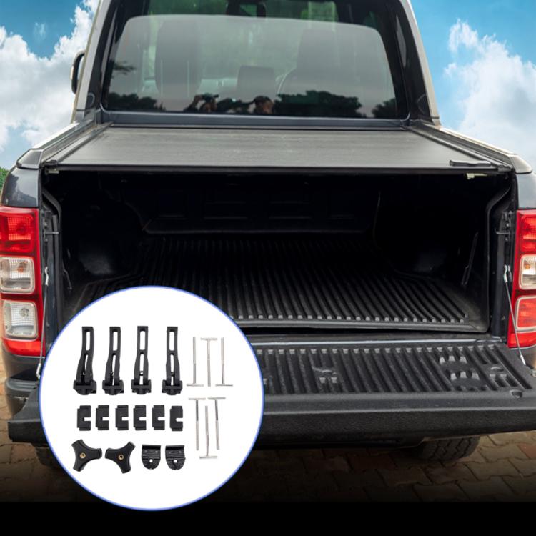 Pickup Truck Bed Cover T-type Three-fold Fixing Clamp Bolt Fastener Accessories, 2pcs /Set, 4pcs /Set