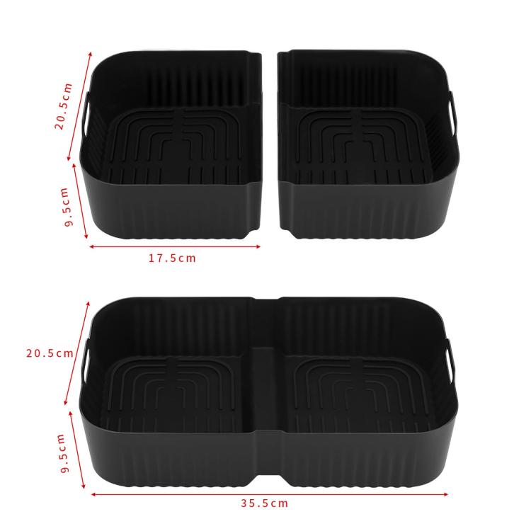 For Ninja AF500 AF500EU FlexBasket 10.4L MegaZone, 3 Pcs Silicone Liners Set, 10 Pcs Accessories Kit, 11 Pcs Accessories Kit, 13 Pcs Accessories Kit, 15 Pcs Deluxe Accessories Kit