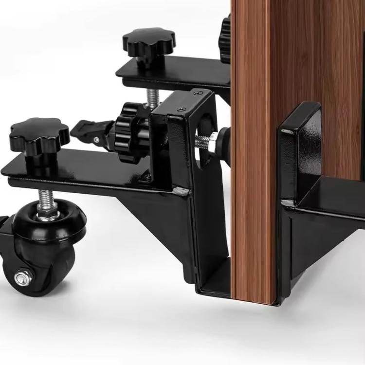 Door Carrying Dolly Adjustable Panel Roller Cart With Lockable Swivel Casters, 2-Piece Set