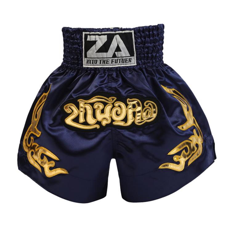 ZhuoAo Muay Thai Boxing Shorts Kickboxing & Sanda Training Fight Shorts For Men & Women, XXXS, XXS, XS, S, M, L, XL, XXL, XXXL