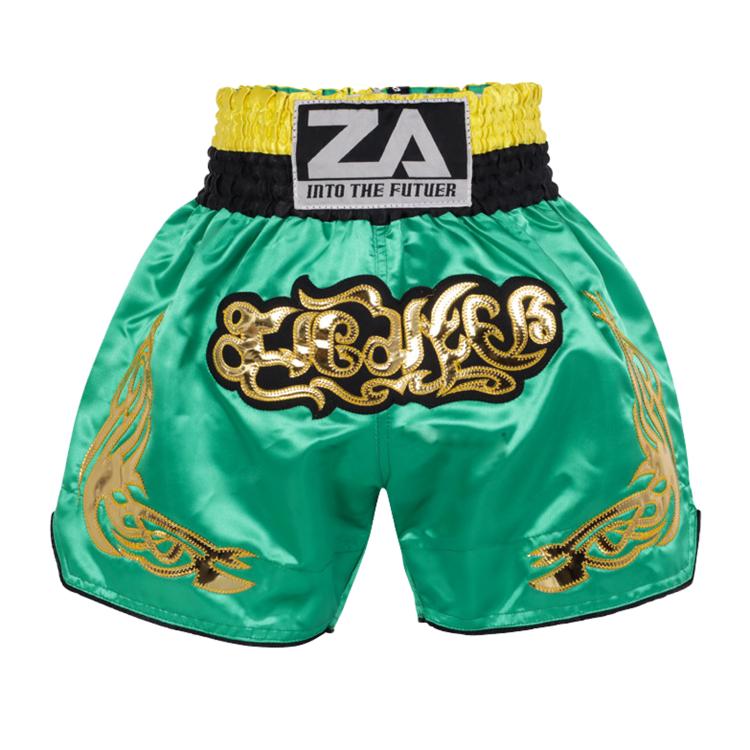 ZhuoAo Muay Thai Boxing Shorts Kickboxing & Sanda Training Fight Shorts For Men & Women, XXXS, XXS, XS, S, M, L, XL, XXL, XXXL