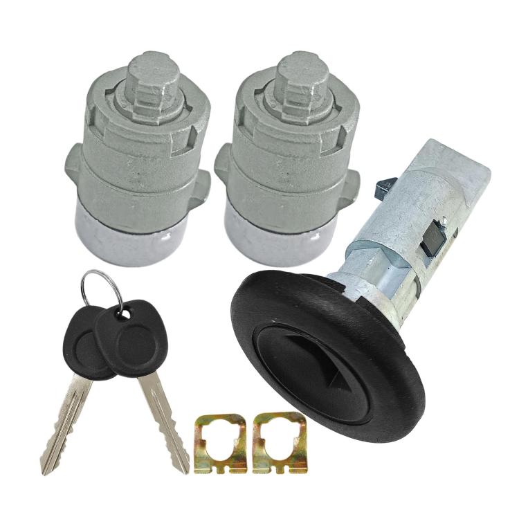 For Chevrolet / Cadillac Ignition Lock Cylinder & Left-Right Door Lock 707835 706592 598007, 707835 / 706592 / 598007