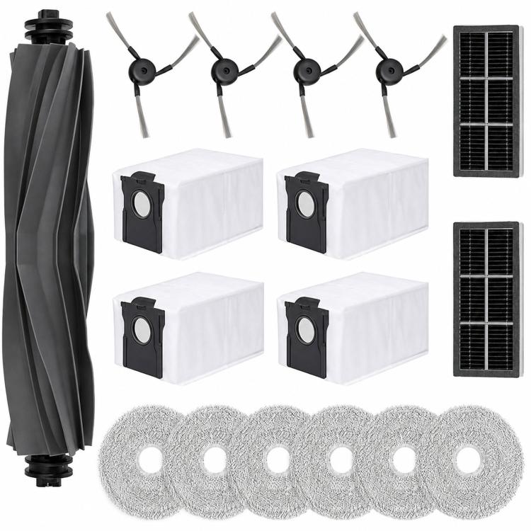 Replacement Accessories Kit For Dreame X40 Pro / X40 Ultra / L40 Ultra / S30 Pro Ultra Robot Vacuum Cleaners, 11 In 1, 13 In 1, 17 In 1, 18 In 1, 19 In 1, 21 In 1, 22 In 1