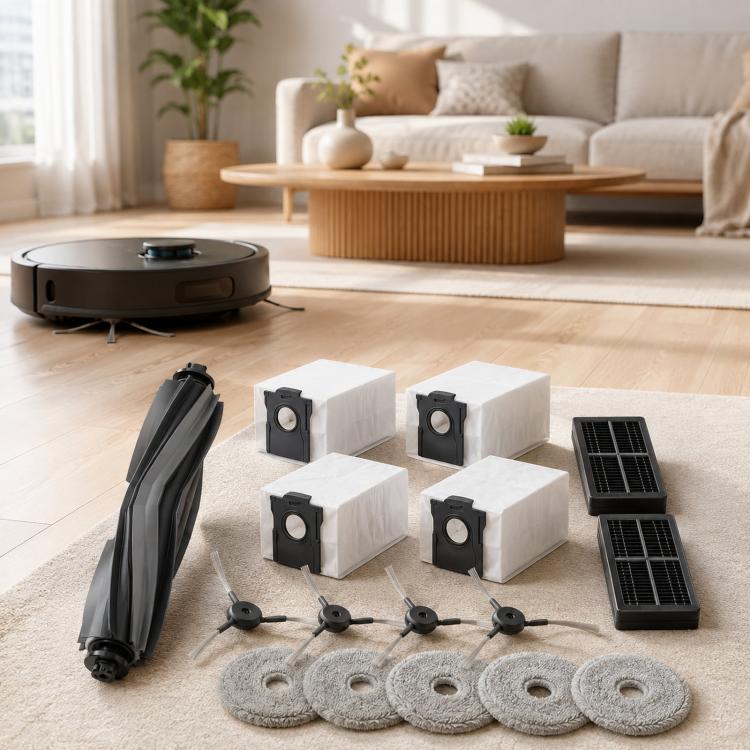 Replacement Accessories Kit For Dreame X40 Pro / X40 Ultra / L40 Ultra / S30 Pro Ultra Robot Vacuum Cleaners, 11 In 1, 13 In 1, 17 In 1, 18 In 1, 19 In 1, 21 In 1, 22 In 1