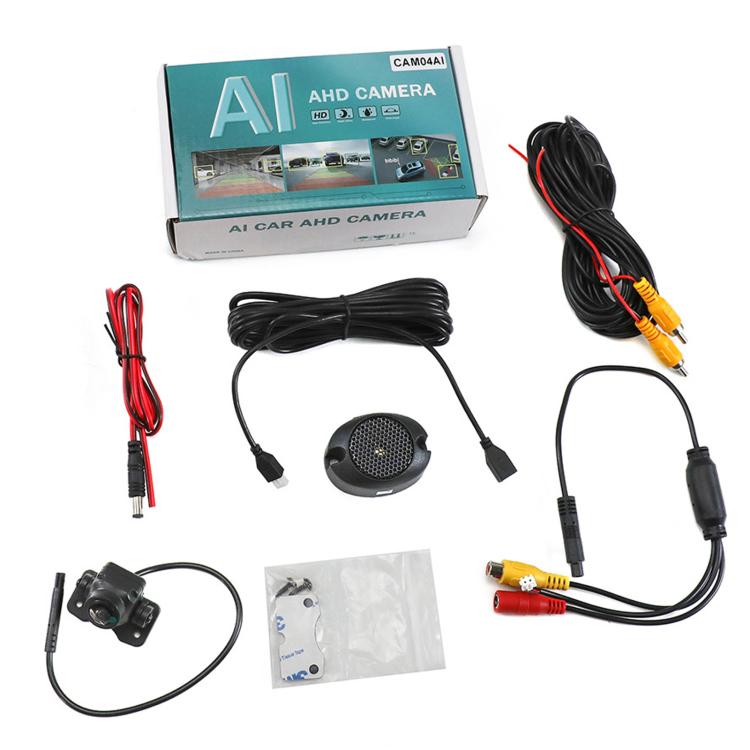 AHD Blind Spot Monitoring Reverse Camera With Pedestrian & Vehicle Detection Audio Alert, CAM04AI