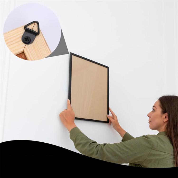 251 In 1 Picture Frame Hanging Kit Sawtooth Hangers and D-Ring Hooks with Screws and Screwdriver for Canvas Art Clock, 251 In 1