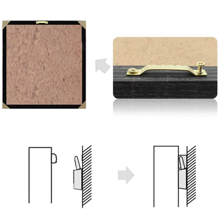 100 PCS/Box Sawtooth Picture Hangers Kit Heavy Duty Frame Hanging Hooks With Screws