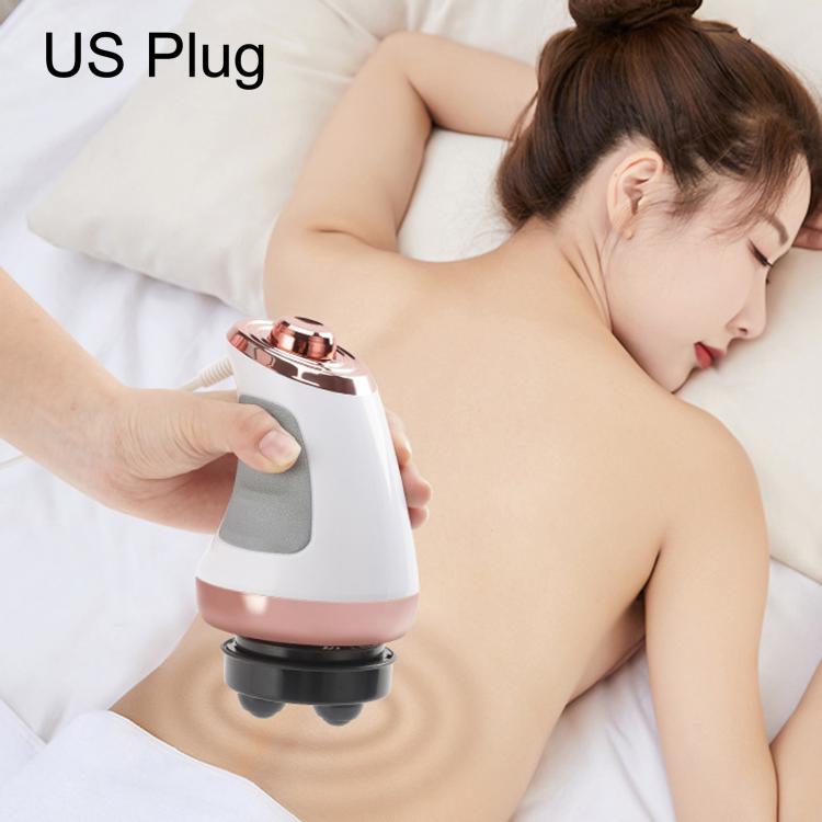 5 In 1 Handheld Electric Body Massager Portable Cellulite Remover Machine With 5 Massage Heads, US Plug, EU Plug