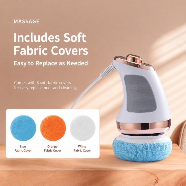 5 In 1 Handheld Electric Body Massager Portable Cellulite Remover Machine With 5 Massage Heads, US Plug, EU Plug