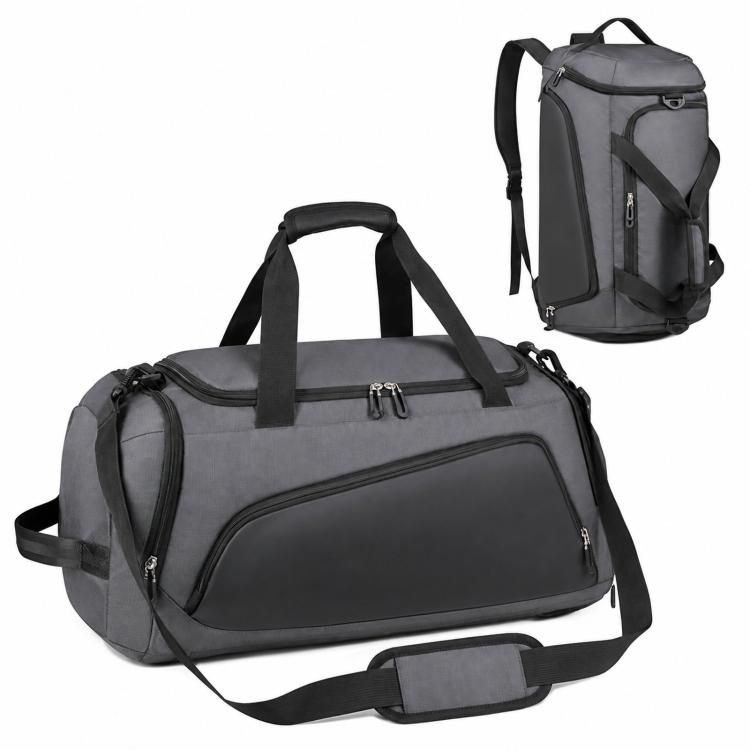 REMOID T20 Travel Duffel Backpack Convertible Gym Bag With Shoe Compartment Wet Pocket Luggage Strap