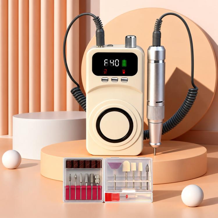40000RPM Electric Nail Drill Machine Rechargeable Efile with UV Light 40 Speed Levels, 12 Bits Purple+Pink, 12 Bits Purple+Silver, 12 Bits Purple+Grey, 12 Bits Beige+Pink, 12 Bits Beige+Silver, 12 Bits Beige+Grey, 6 Bits Purple+Pink, 6 Bits Purple+Silv...