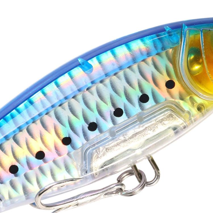 HENGJIA PE049 Sinking Pencil Fishing Lures Long Casting Hard Artificial Baits With Feather Treble Hooks