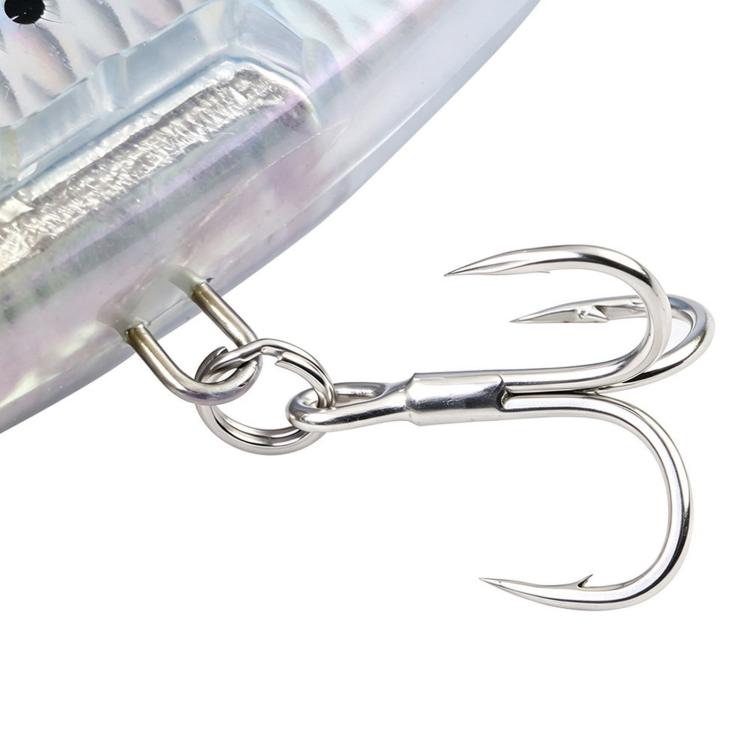 HENGJIA PE049 Sinking Pencil Fishing Lures Long Casting Hard Artificial Baits With Feather Treble Hooks