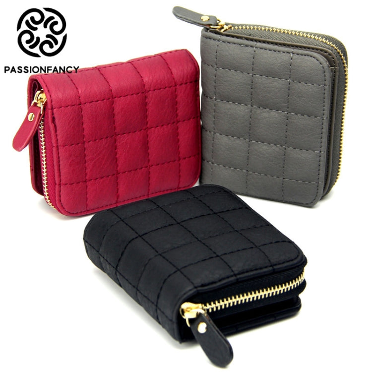 Women  Short Zipper Cute Coin Purse Mini Wallet