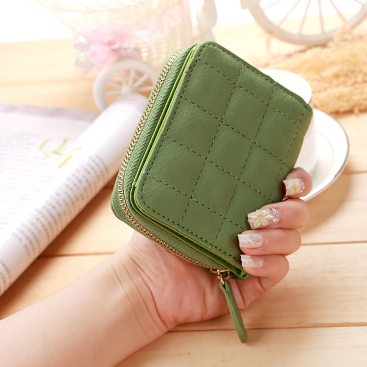 Women  Short Zipper Cute Coin Purse Mini Wallet