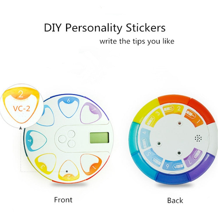 One Week Portable Timing Smart Pill Boxes Elder Reminding Electronic Medicine Box