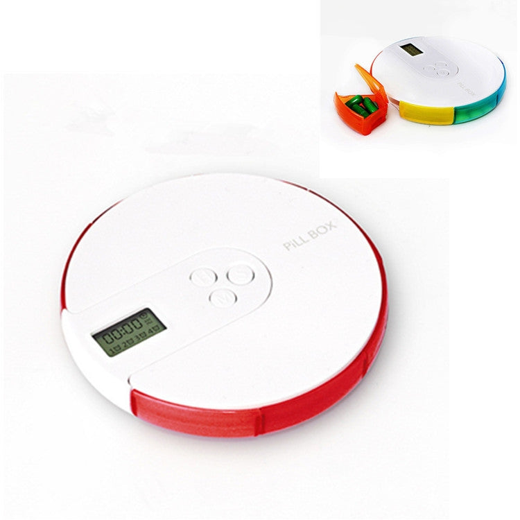 One Week Portable Timing Smart Pill Boxes Elder Reminding Electronic Medicine Box