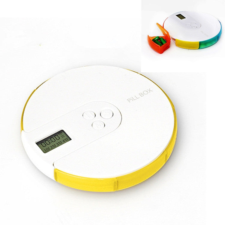 One Week Portable Timing Smart Pill Boxes Elder Reminding Electronic Medicine Box
