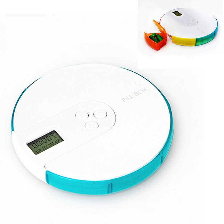 One Week Portable Timing Smart Pill Boxes Elder Reminding Electronic Medicine Box
